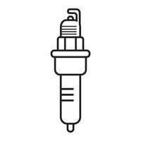 spark plug icon logo vector design template