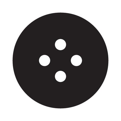 shirt buttons icon logo vector design template
