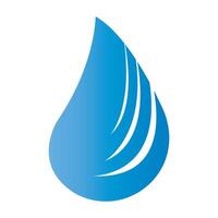 water drops icon logo vector design template