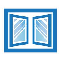 window icon logo vector design template
