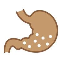 stomach icon logo vector design template