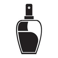 perfume icono logo vector diseño modelo