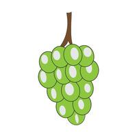 uvas icono vector diseño modelo