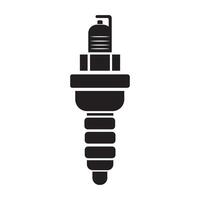 spark plug icon logo vector design template