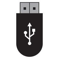 flashdisk icon logo vector design template