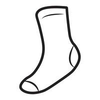 sock icon logo vector design template