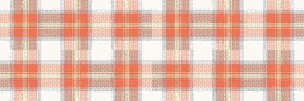 Oriental seamless fabric pattern, quiet check background tartan. Magazine texture plaid textile vector in red and white colors.