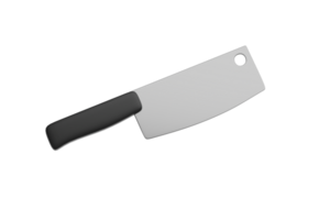 Kitchen meat knife 3d png