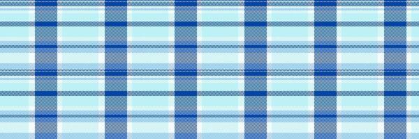 Checks textile seamless background, english vector texture check. Couch plaid tartan pattern fabric in blue and light colors.