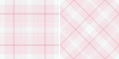 Texture check pattern of vector seamless plaid with a background tartan fabric textile.