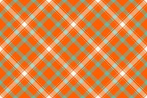 Textile check fabric of tartan plaid seamless with a pattern texture vector background.