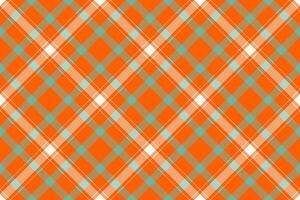 Textile check fabric of tartan plaid seamless with a pattern texture vector background.