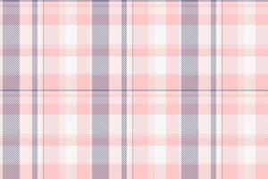Pattern fabric seamless of plaid vector check with a textile tartan texture background.