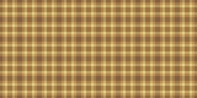 Flooring background texture seamless, india check tartan plaid. Menu pattern vector fabric textile in orange and amber colors.