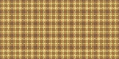 Flooring background texture seamless, india check tartan plaid. Menu pattern vector fabric textile in orange and amber colors.