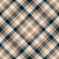 Plaid pattern vector. Check fabric texture. Seamless textile design for clothes, paper print. vector