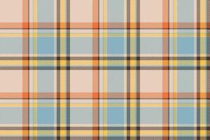 Plaid background, check seamless pattern. Vector fabric texture for textile print, wrapping paper, gift card or wallpaper.