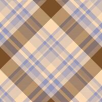 Plaid pattern vector. Check fabric texture. Seamless textile design for clothes, paper print. vector