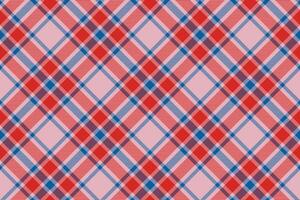 Tartan plaid background, diagonal check seamless pattern. Vector fabric texture for textile print, wrapping paper, gift card, wallpaper.