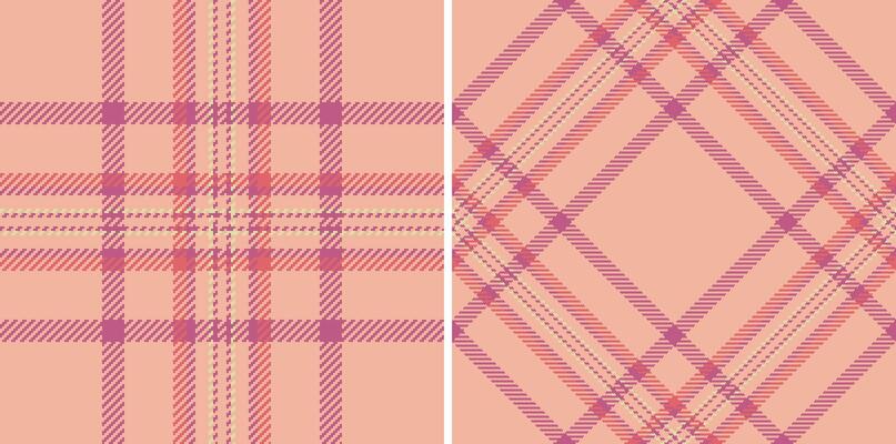 Textile tartan fabric of vector pattern background with a texture seamless check plaid.