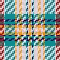 Textile design of textured plaid. Checkered fabric pattern swatch for shirt, dress, suit, wrapping paper print, invitation and gift card. vector