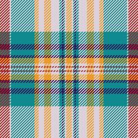 Textile design of textured plaid. Checkered fabric pattern swatch for shirt, dress, suit, wrapping paper print, invitation and gift card. vector