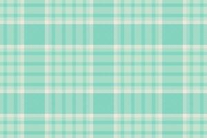 Rectangle background tartan texture, trendy pattern vector textile. Scrapbook check fabric seamless plaid in teal and light colors.