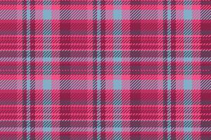 Pattern fabric check of tartan plaid vector with a seamless background texture textile.