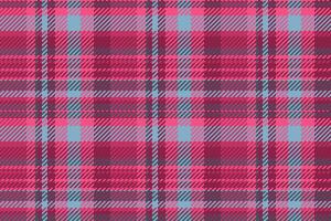 Pattern fabric check of tartan plaid vector with a seamless background texture textile.