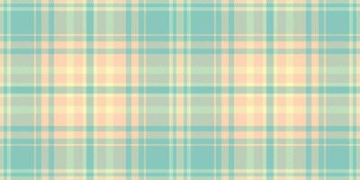 Japanese fabric seamless texture, paper tartan background check. Designs pattern textile plaid vector in light and teal colors.