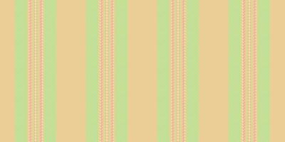 Choose lines fabric background, french seamless vector vertical. Vivid textile stripe pattern texture in amber and green colors.