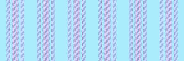 Trend textile vector background, vivid pattern lines seamless. Kid vertical texture stripe fabric in cyan and indigo colors.