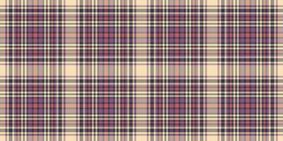 Fashioned vector check seamless, product fabric tartan texture. Serene background pattern plaid textile in dark and wheat colors.