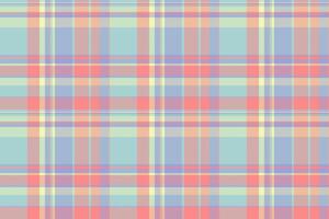 Tartan background textile of pattern seamless plaid with a vector texture fabric check.