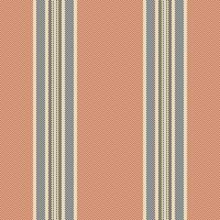 Stripe lines background of seamless textile pattern with a fabric vertical vector texture.