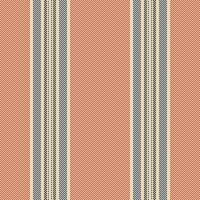 Stripe lines background of seamless textile pattern with a fabric vertical vector texture.