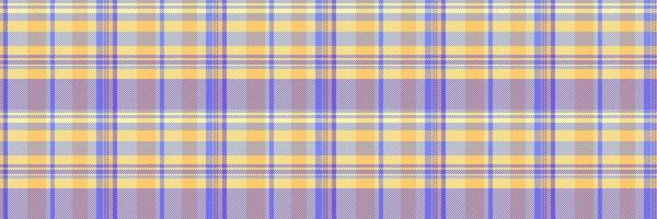 Packing textile texture background, online pattern vector fabric. Pano tartan seamless check plaid in amber and yellow colors.