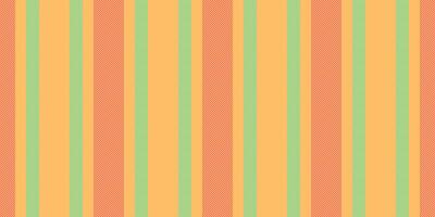 Order vector lines texture, dining seamless vertical pattern. Overlay fabric background stripe textile in orange and red colors.