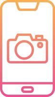 Smartphone Camera Vecto Icon vector