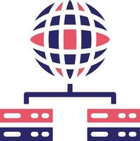 World Data Vector Icon Vector Icon