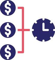 Investment Time Vector Icon