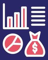 Financial Report Vector Icon
