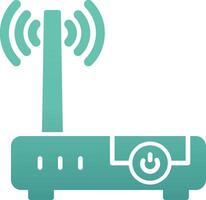 Router Device Vecto Icon vector