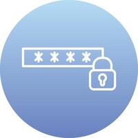 Password Vecto Icon vector