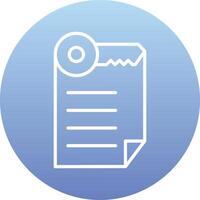 Keyword Notes Vecto Icon vector