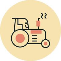 Tractor Vecto Icon vector