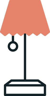 Table Lamp Vecto Icon