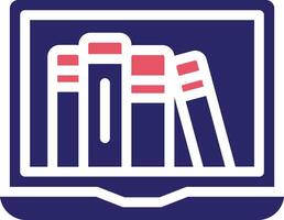 Online Library Vector Icon