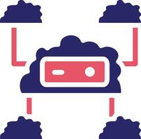 Cloud Computing Vector Icon