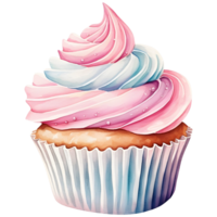 Cupcake in pastel color png